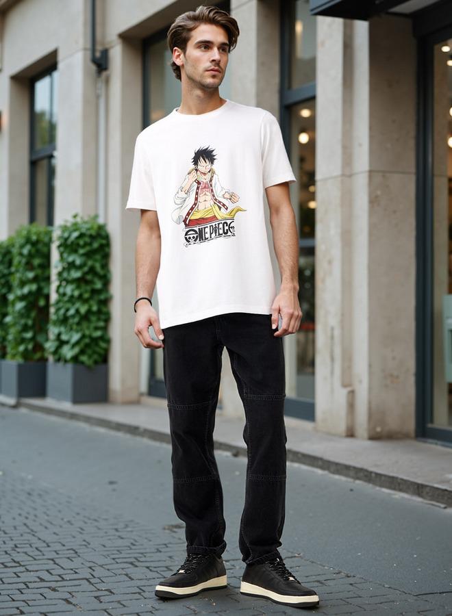 Splash FAV Luffy Print T-shirt - Image 2