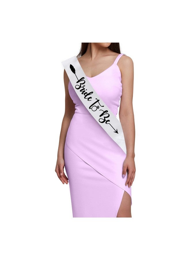 Bachelorettesy Bride Tribe Bridesmaids Sashes 8 Pack Satin Bachelorette Sashes For Bridal Shower Decorations Bachelorette Party Decorations Bachelorette Party Favors Girls' Night Out Champagne - Image 4