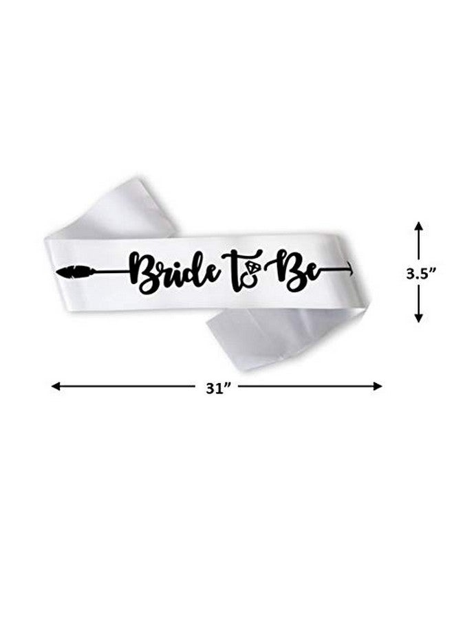 Bachelorettesy Bride Tribe Bridesmaids Sashes 8 Pack Satin Bachelorette Sashes For Bridal Shower Decorations Bachelorette Party Decorations Bachelorette Party Favors Girls' Night Out Champagne - Image 5