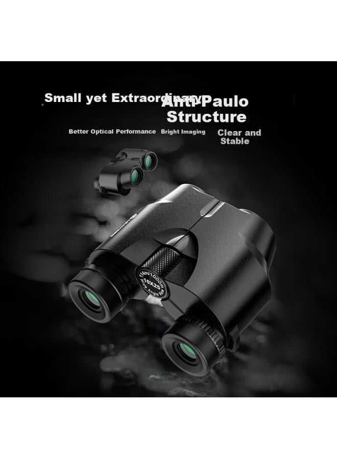 Leaysoo Leaysoo Cool Image 10X25 Hd High Magnification Professional Outdoor Concert Portable Binoculars Anti-Paul For Hiking - Image 4