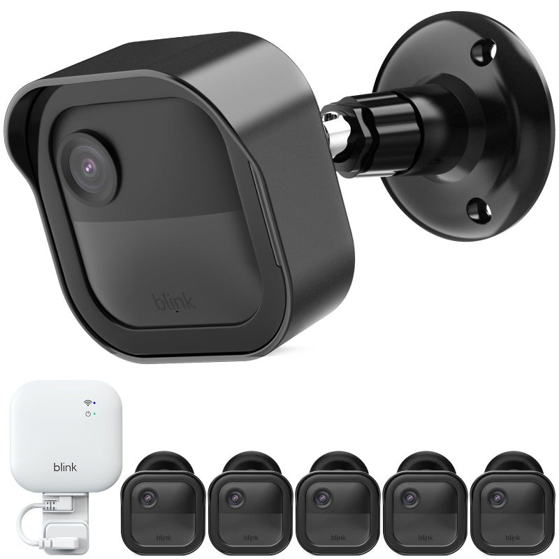 Pefecon Camera Mount for Blink Outdoor 4 (4th Gen) and Blink Outdoor (3rd Gen), 5 Pack Weatherproof Protective Housing and 360 Degree Adjustable Mount with Sync Module Mount - Image 1