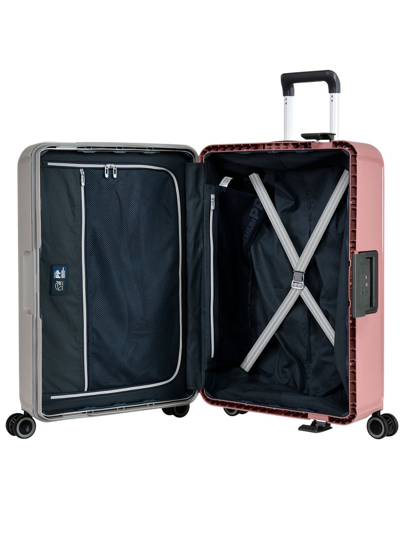 Vertica Hard Case Luggage Trolley Polypropylene Lightweight 4 Quiet Double Spinner Wheels With Tsa Lock B0006M Grey Pink - pzsku/Z0D0A4121EE3CF3EB2CB7Z/45/_/1668675070/a37f4074-9e74-42e4-b6d9-53e906baf597