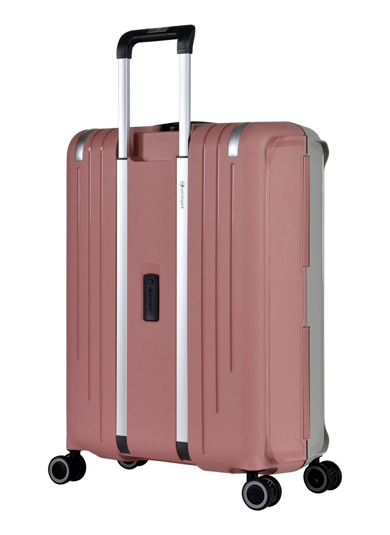 Vertica Hard Case Luggage Trolley Polypropylene Lightweight 4 Quiet Double Spinner Wheels With Tsa Lock B0006M Grey Pink - pzsku/Z0D0A4121EE3CF3EB2CB7Z/45/_/1671539249/c0f30539-6a03-412b-be30-ef28f12ab71a