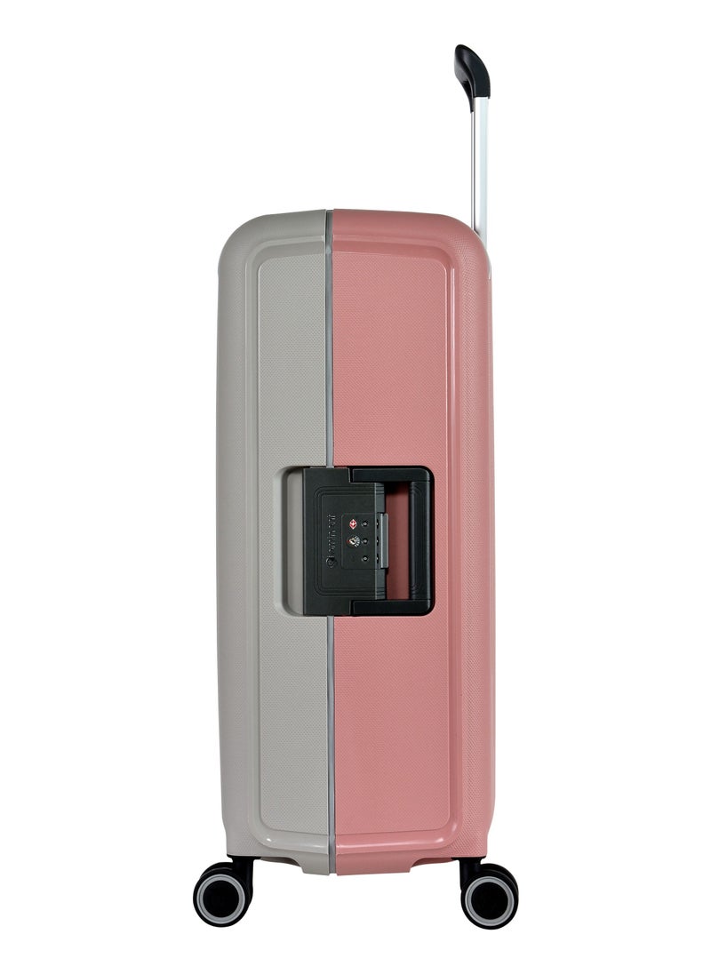 Vertica Hard Case Luggage Trolley Polypropylene Lightweight 4 Quiet Double Spinner Wheels With Tsa Lock B0006M Grey Pink - pzsku/Z0D0A4121EE3CF3EB2CB7Z/45/_/1671539249/e35ef451-162c-4866-a96b-a283e946d881