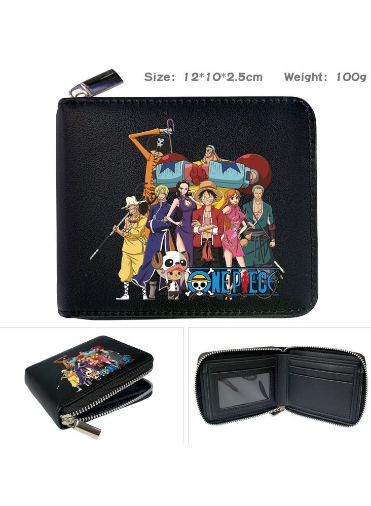KUYING New ONE PIECE PU Folding Short Portable Wallet 