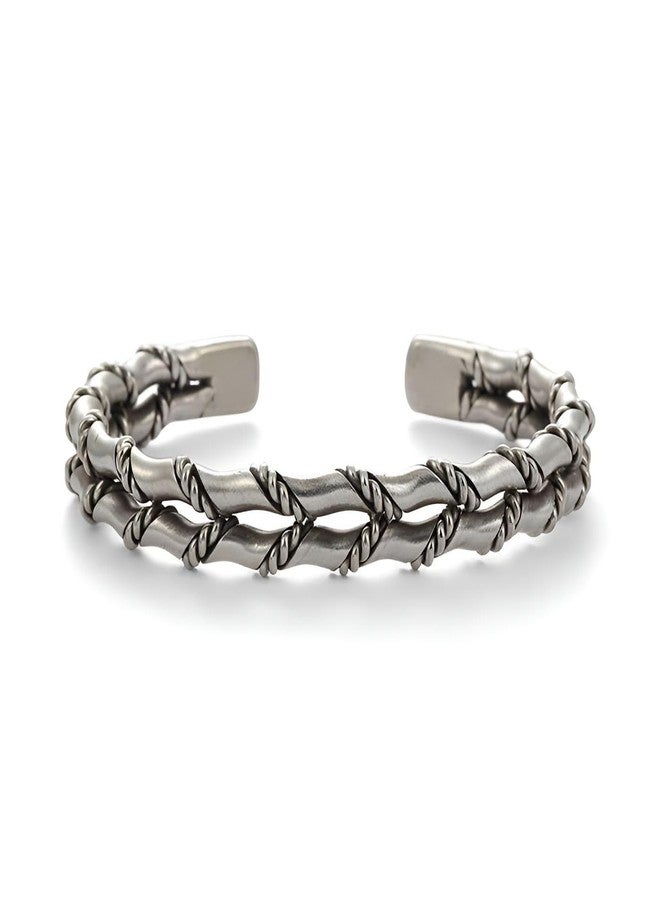GOHO Men's Twisted Link Bracelet - Image 1