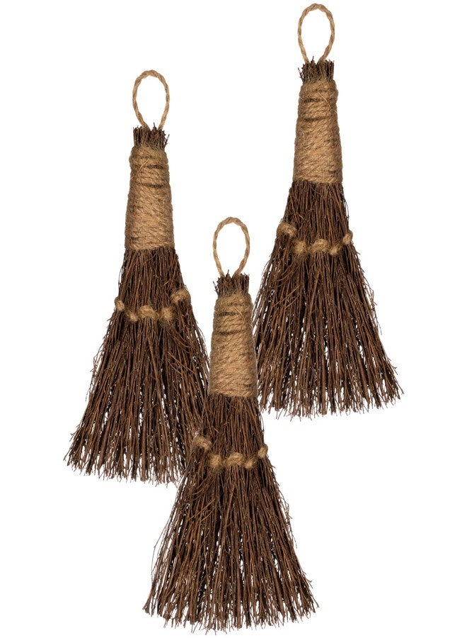 Nautical Crush Trading Cinnamon Broom - Cinnamon Scented 3 Pack Mini Broomsticks - Decorative Broom for Door Protection - Image 5