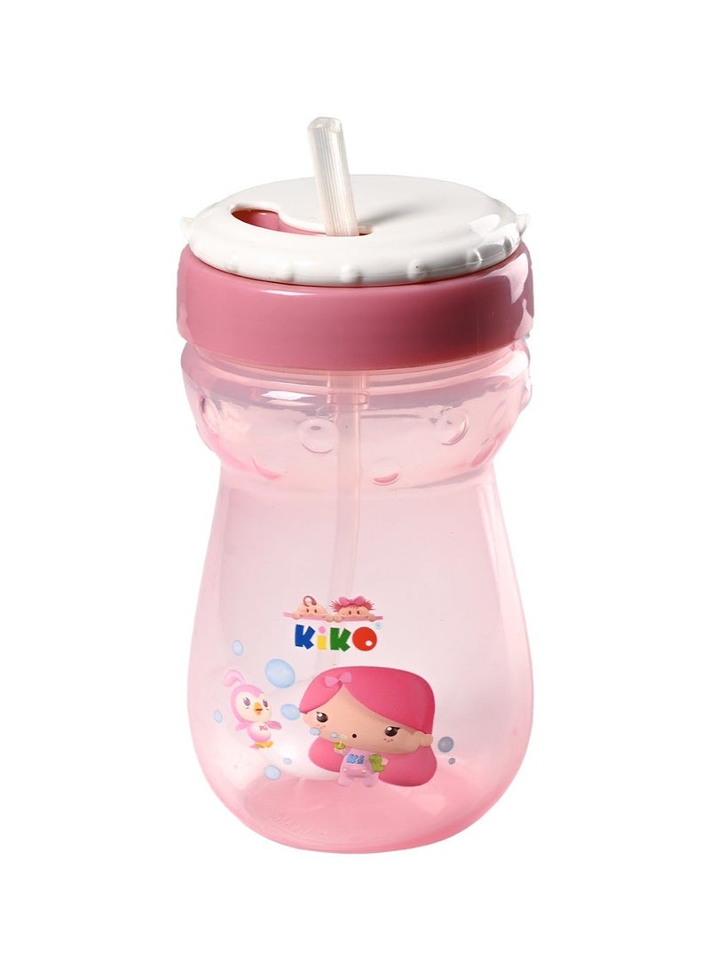 Kiko Cup With Straw Lid (6M+)-Pink - Image 2