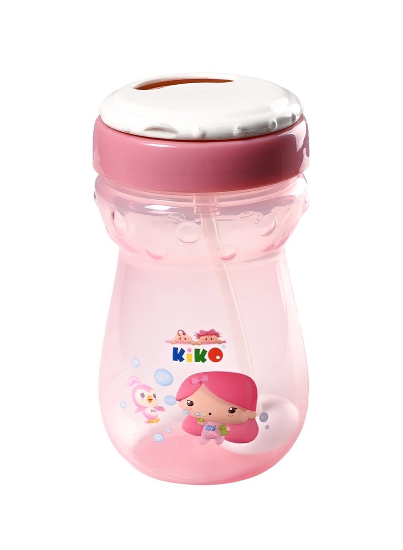 Kiko Cup With Straw Lid (6M+)-Pink - Image 1