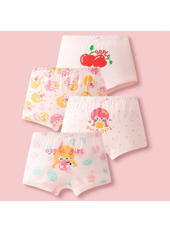KUYING New Comfortable Skin friendly Breathable Underwear Set 0f 4 