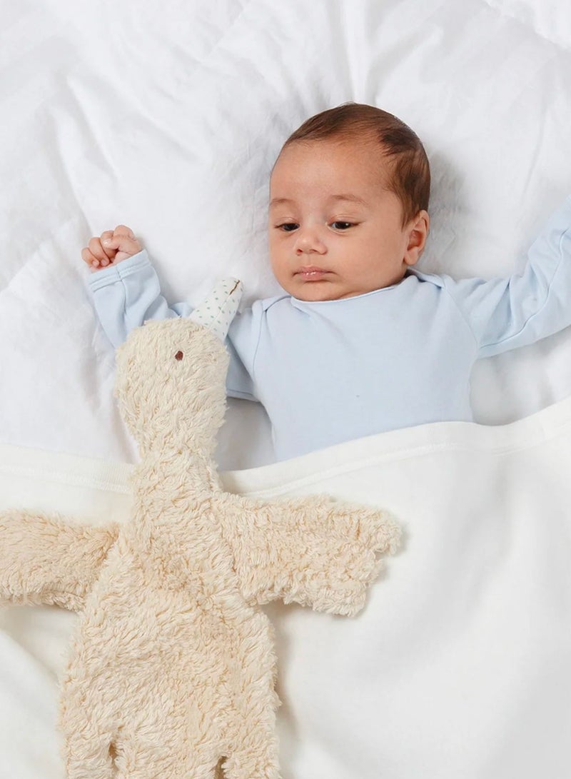 Pebble Handmade Crochet Premium Yarn Stuffed Soft Plush Toys Best Gift for Kids-Organic Abigail Goose Sherpa Toy, lamb, Llma and Giraffee soft washable 5 toys  - Image 5