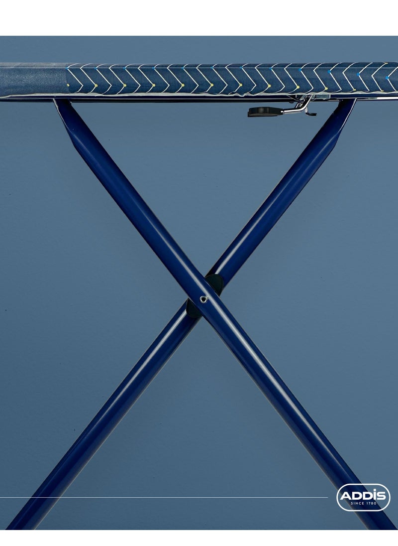 Addis - Deluxe Extra-large Family Ironing Board With an integrated Heat Pad and Wheels 135 x 46cm - Image 1