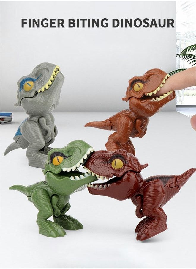 GROIC - Jurassic World Dinosaur Snap Squad Collectibles Mini Dinosaur Figure T-Rex Dinosaur Toy Keychain - Image 1