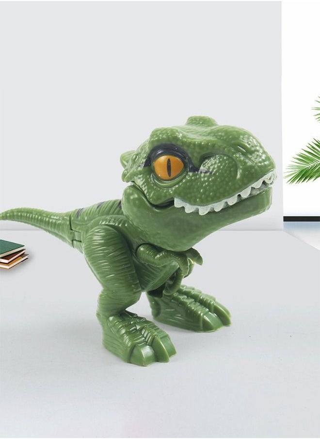 GROIC - Jurassic World Dinosaur Snap Squad Collectibles Mini Dinosaur Figure T-Rex Dinosaur Toy Keychain - Image 1