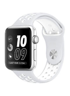 Silicone Nike Design Sport Band for Apple Watch 42/44/45mm White