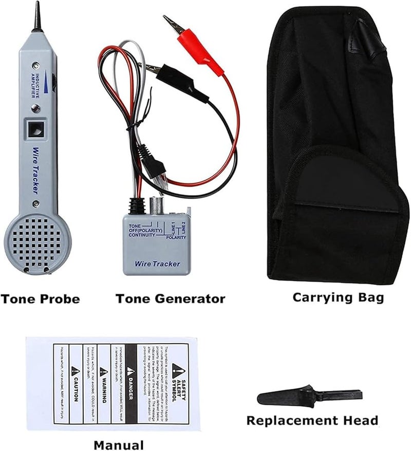 200EP High Cable Toner and Inductive Amplifier Tone Generator Kit Wire Circuit Tester - Image 3