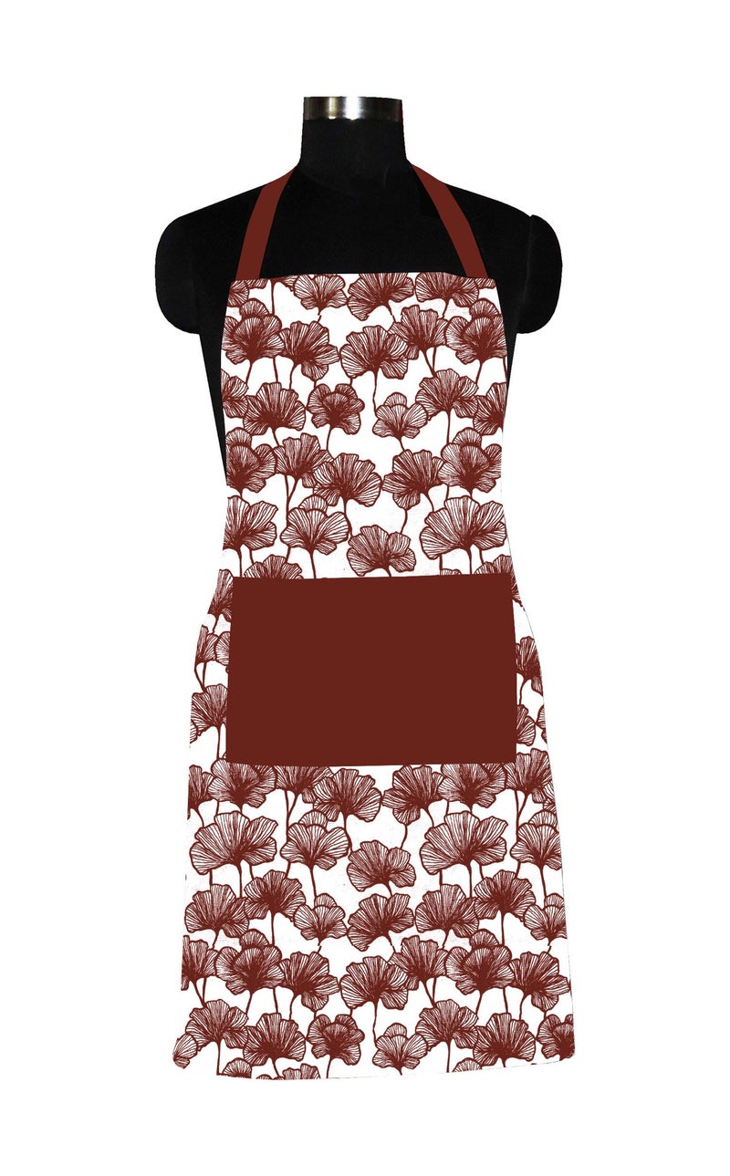 Airwill, 100% Cotton Regular Kitchen Home Use & Chefs Use Aprons, Pack of 1 Piece - Image 1