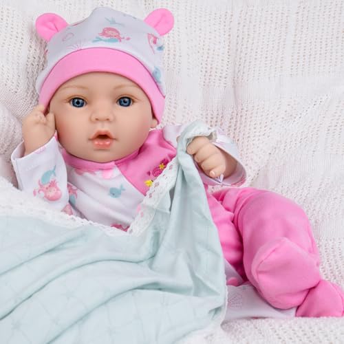 Aori Reborn Baby Dolls Girl Lifelike 18 inches  Realistic Newborn Baby Girls That Look Real Premium LifeSize Collectible Doll for Preparents Grandparents Collectors - Image 1