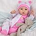 Aori Reborn Baby Dolls Girl Lifelike 18 inches  Realistic Newborn Baby Girls That Look Real Premium LifeSize Collectible Doll for Preparents Grandparents Collectors - Image 4