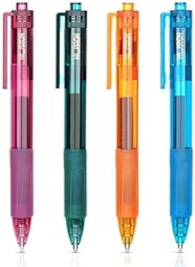 Deli NS561 Nusign Gel Pen, 0.5 mm Size, Black