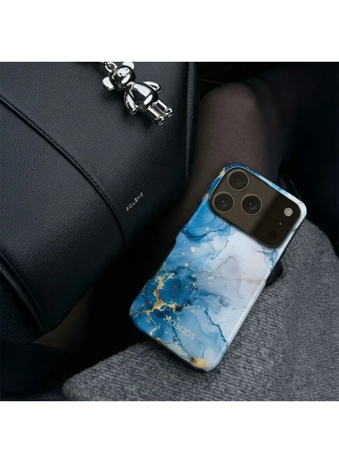 Mobcos Mobcos iPhone 17 Pro Ocean Glow Mobcos iPhone 17 Pro Ocean Glow Premium Case Compatible with Hybrid Dual-Layer Hard Shell + Silicone Protection - Scratch-Resistant Shockproof Mobile Cover  | Best Price UAE