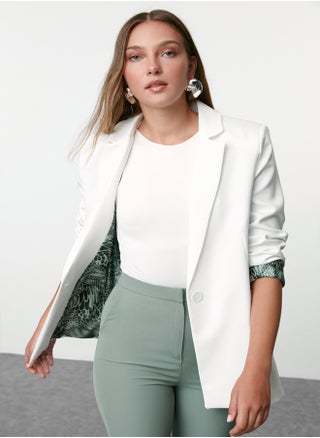 Regular Lined Woven Blazer Jacket TWOSS20CE0059 - pzsku/Z0D0AD445F0FDD6313C1DZ/45/_/1739718358/64439c7c-57f1-4d86-9a59-5338ae228236