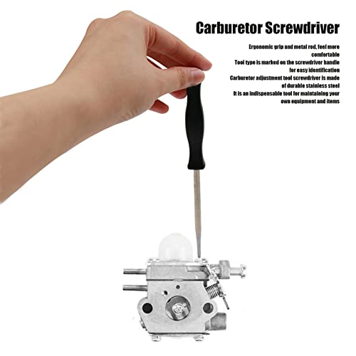 Aramox Carburetor Screwdriver, Carburetor Carb Adjusting Tool Small A Circle Shaped Carburetor Repair Screwdriver - Image 3