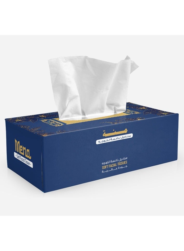 MENA FACIAL TISSUE 200SHEETSX1PLYx30 BOXES - Image 1