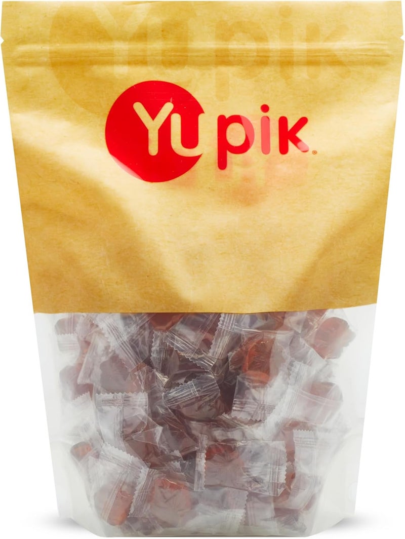Yupik حلوى يوبك على شكل ورقة القيقب مع شراب القيقب النقي - 2.2 رطل (35.2 أونصة) - مغلفة بشكل فردي - نكهة كندية أصلية - Image 1