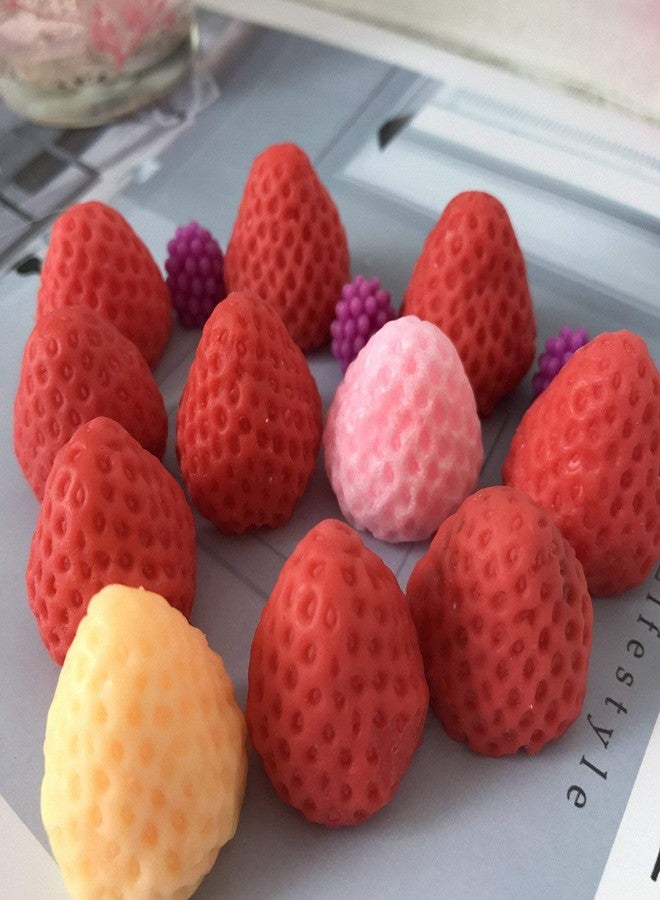 Smello 3D Strawberry Shape Silicone Fondant Mould (FB 156) - Image 5