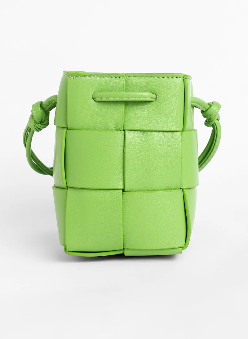Haute Sauce Women's The Interwine Bucket Bag - Kelly Green