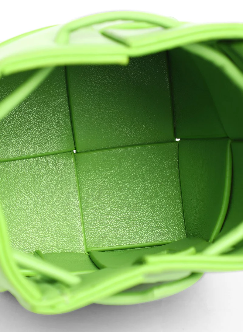 Haute Sauce Women's The Interwine Bucket Bag - Kelly Green