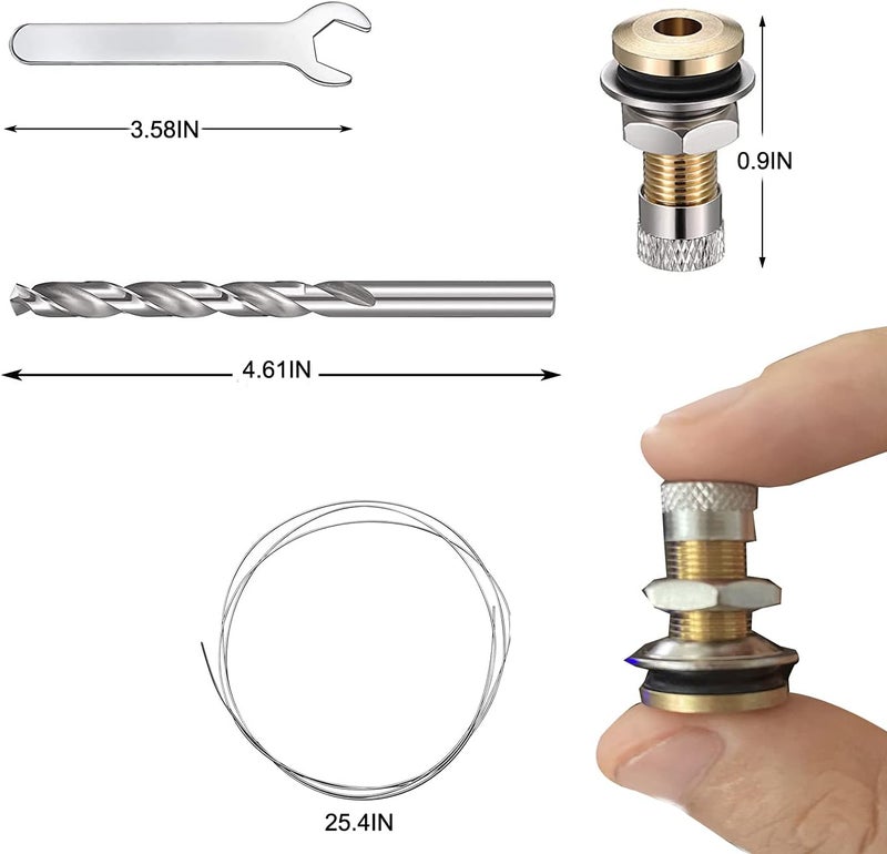 Gircss Gas Can Vent Cap, 4 Pack Fuel Gas Can Vent Caps Gas Can Replacement Vent Plugs, Fuel Gas Tank Vent Caps Enhances Flow for Faster Refills Practical versatile construction - Image 4