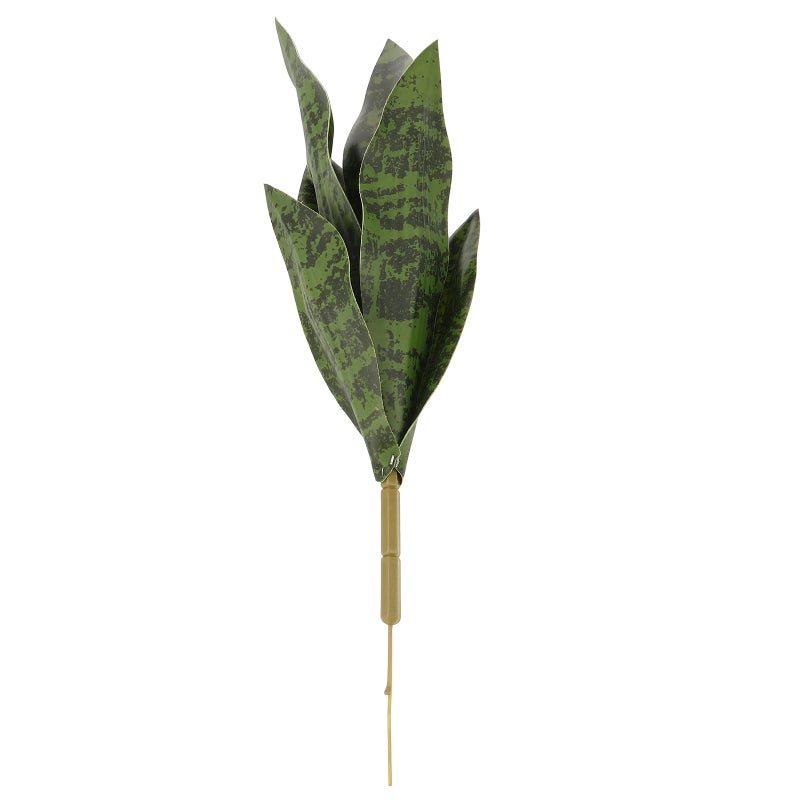 Faux Snake Plant Artificial Snake Plant Green Leaf Ornament Decorative Snake Plant - Image 1