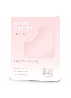 Spot Patch Free-Cut Korean Hydrocolloid Acne Pimple Blemish Patch Sheet (10Cmx10Cm)  - Image 1