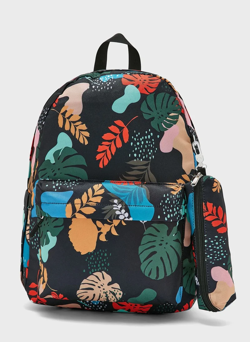 Ginger 3 Piece Set Laptop Backpack, Lunch Bag And Pencil Case