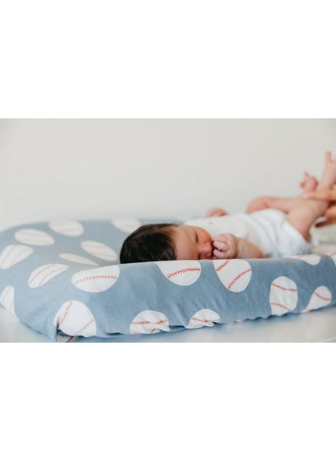 Copper Pearl Premium Knit Diaper Changing Pad Cover"Slugger" By Copper Pearl  - Image 5