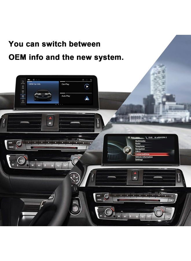 PEMP CarPlay Android Auto Monitor Linux Screen for BMW (2012-2017) 3 Series F30 NBT CIC System with a 720P AHD Revers Camera - Image 4