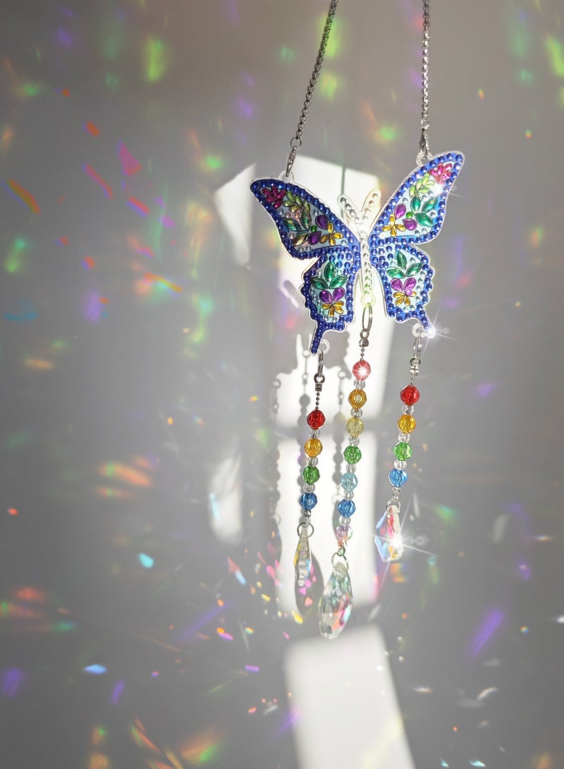 general Diamond Painting Sun catchers, Double Sided Design Diamond Art Kits, Window Hanging Diamond Painting Ornaments DIY Diamond Art For Adults, Teens, Kids, Boys And Girls (6Pcs) - Image 5