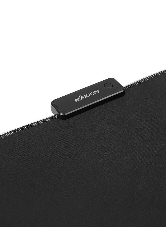 NIBEMINENT RGB Soft Gaming Anti-Slip Mouse Pad With Locking Edge Black - Image 4