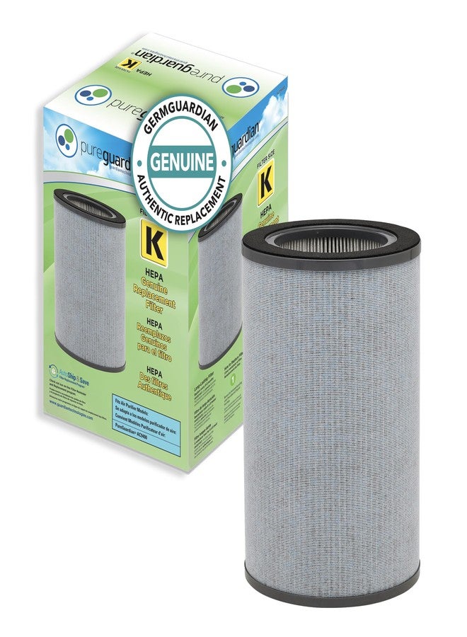 جيرمجارديان فلتر GermGuardian K 360° HEPA Pure الأصلي البديل لأجهزة تنقية الهواء، يزيل 99.97% من الملوثات لأجهزة تنقية الهواء AC9400W و AC9600W و FLT9400 - Image 1