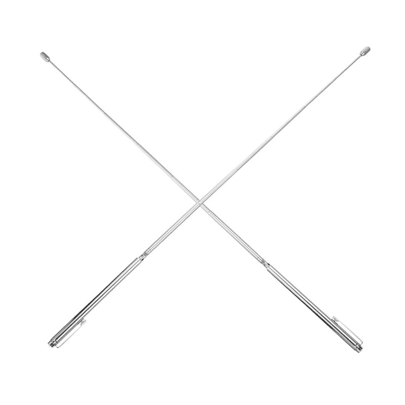 قطعتان من قضبان التنقيب المصنوعة من الفولاذ المقاوم للصدأ، مجسات استكشاف محمولة ومرنة للكشف في الهواء الطلق - Image 2