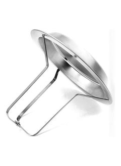 NIBEMINENT Stainless Steel Vertical Roaster Chicken Stand Holder Silver 19.5x16cm  - Image 4