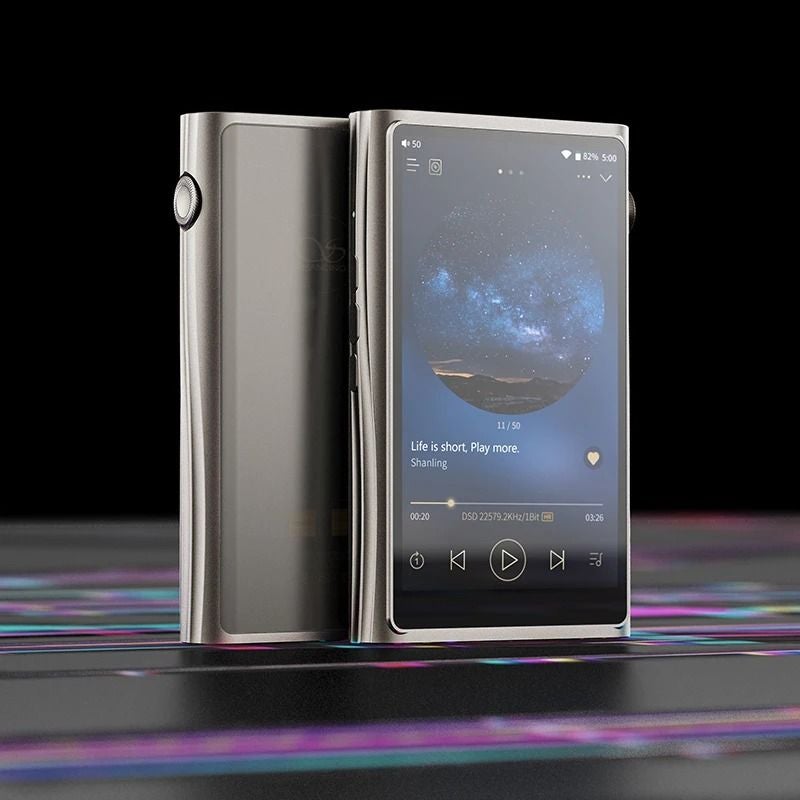 M7 Shanling M7 Portable Hi-Fi Audio Player, Android 10, High-Resolution Music Player, Gold - Image 2