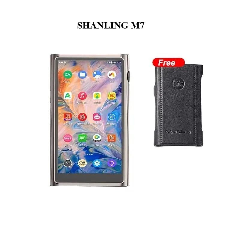 M7 Shanling M7 Portable Hi-Fi Audio Player, Android 10, High-Resolution Music Player, Gold - Image 1