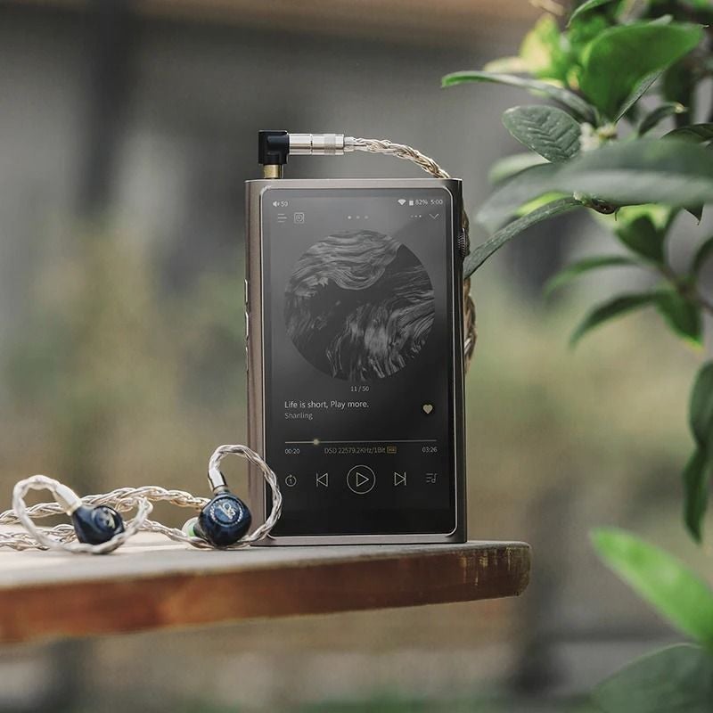 M7 Shanling M7 Portable Hi-Fi Audio Player, Android 10, High-Resolution Music Player, Gold - Image 3