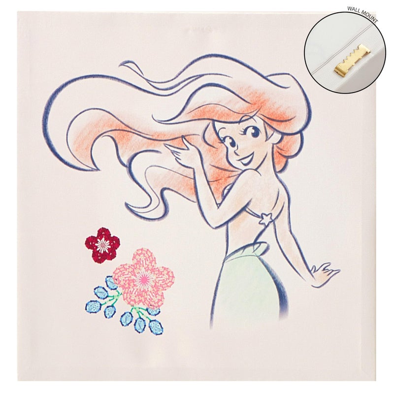 Idea Nuova Disney Princess 4 Pack Square Canvas Wall Art Set, 11''x11'' each - Image 5