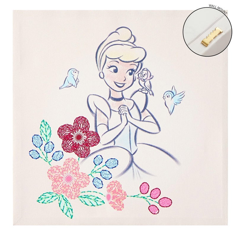Idea Nuova Disney Princess 4 Pack Square Canvas Wall Art Set, 11''x11'' each - Image 3