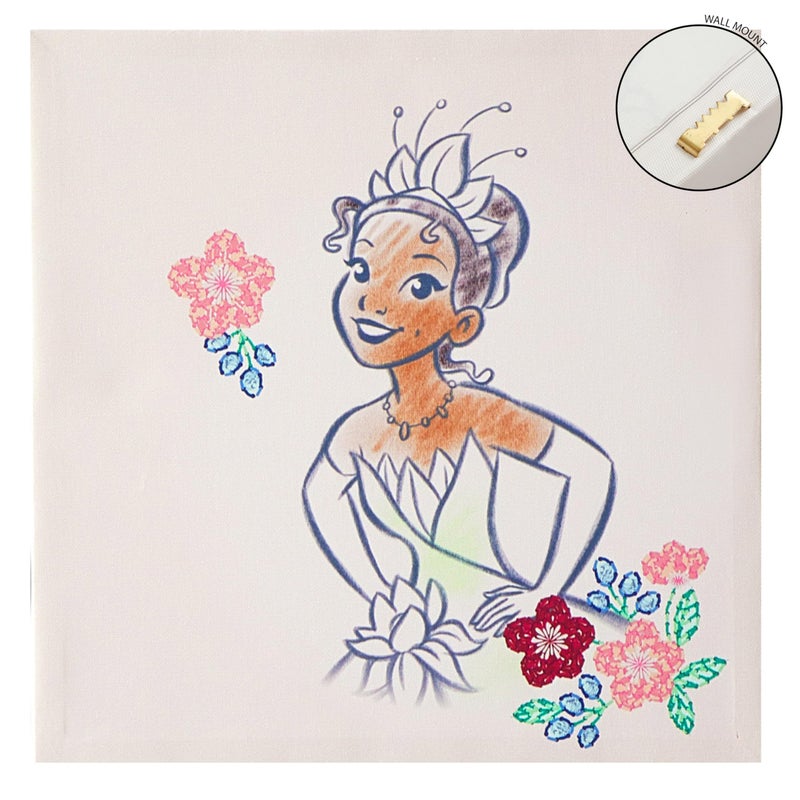 Idea Nuova Disney Princess 4 Pack Square Canvas Wall Art Set, 11''x11'' each - Image 4