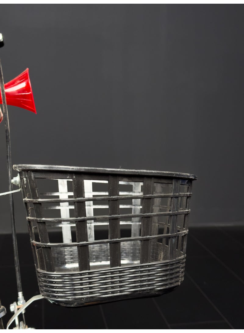 تايجر دراجة أطفال تايجر 16 بوصة مع سلة أمامية وكرسي خلفي – مناسبة للأعمار 4 إلى 7 سنوات - Image 4